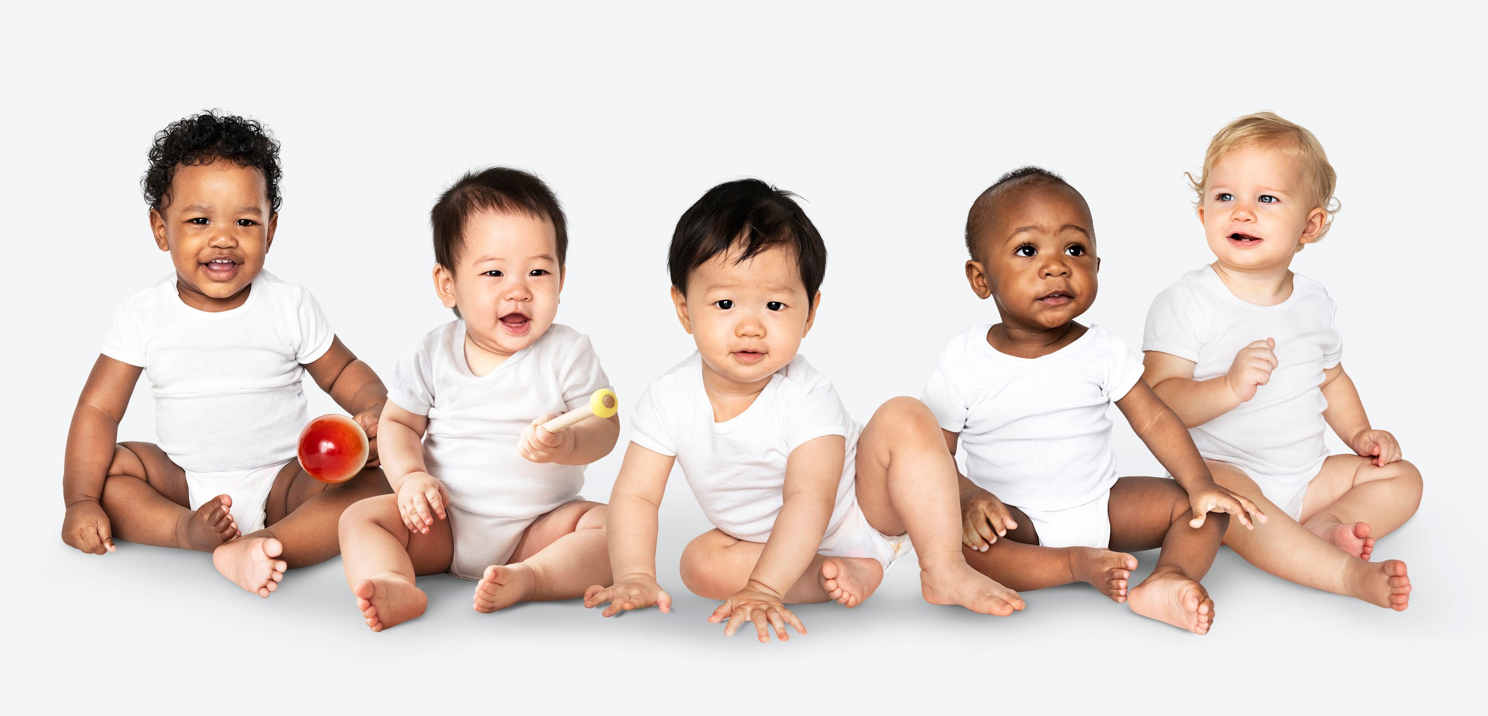 diverse babies