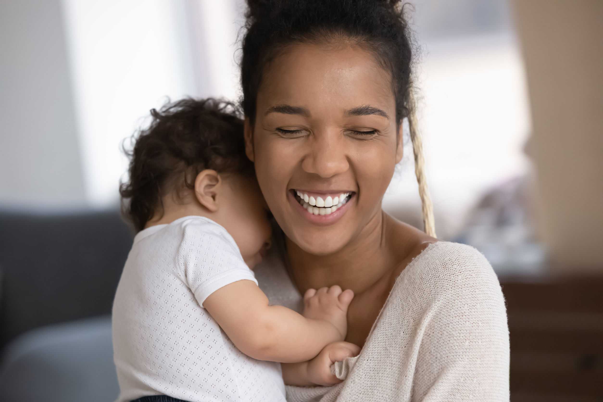 Responsive relationship between baby and mother