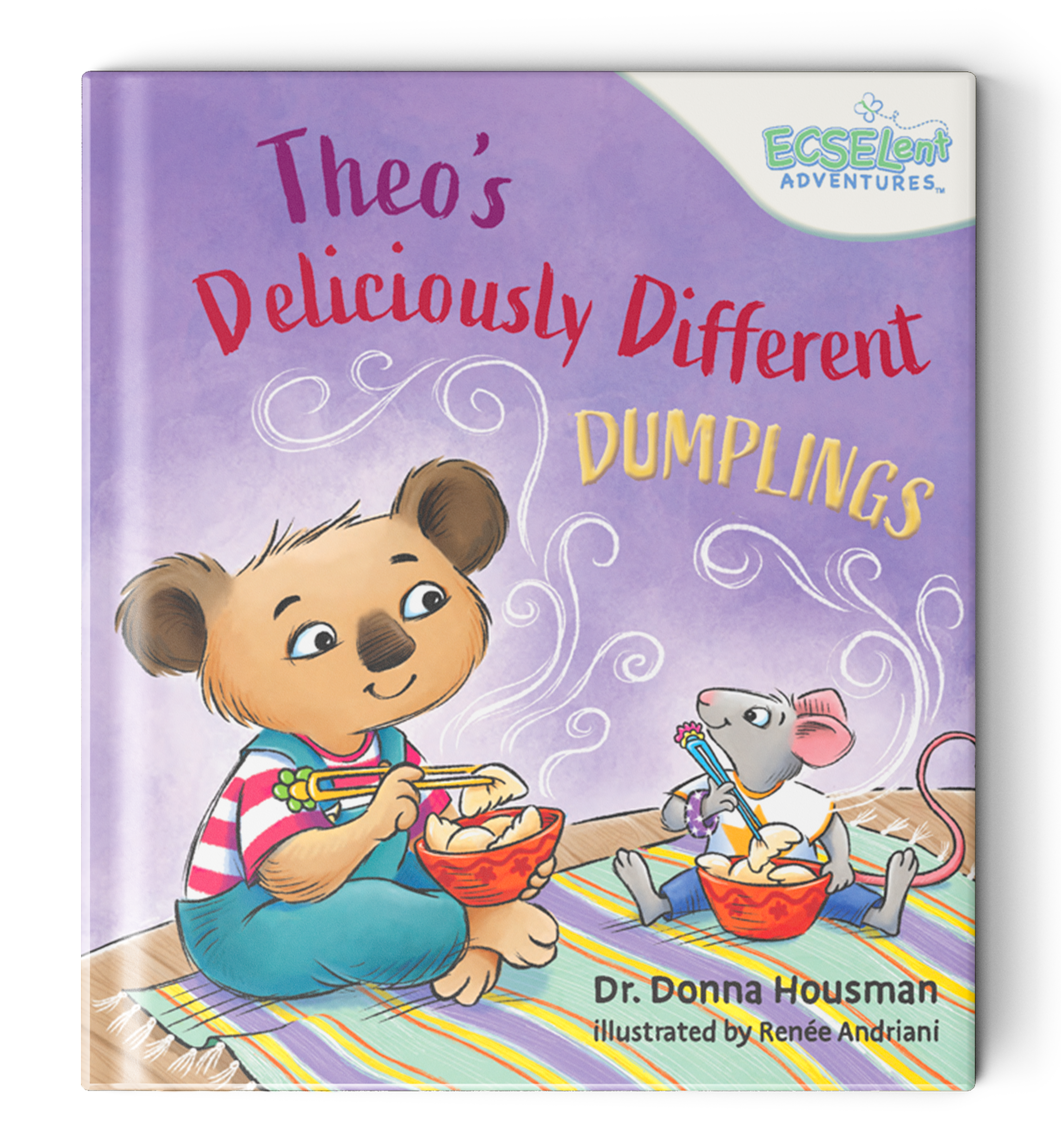 Theo's Deliciously Different Dumplings children's book about emotions surrounding differences