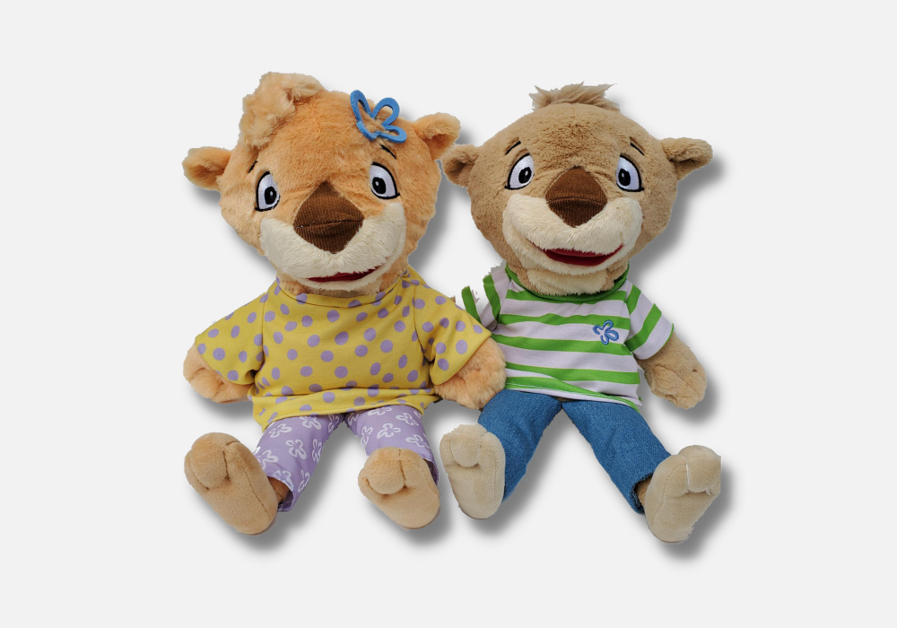 Early Childhood Puppets - Shemmy and Hemmy