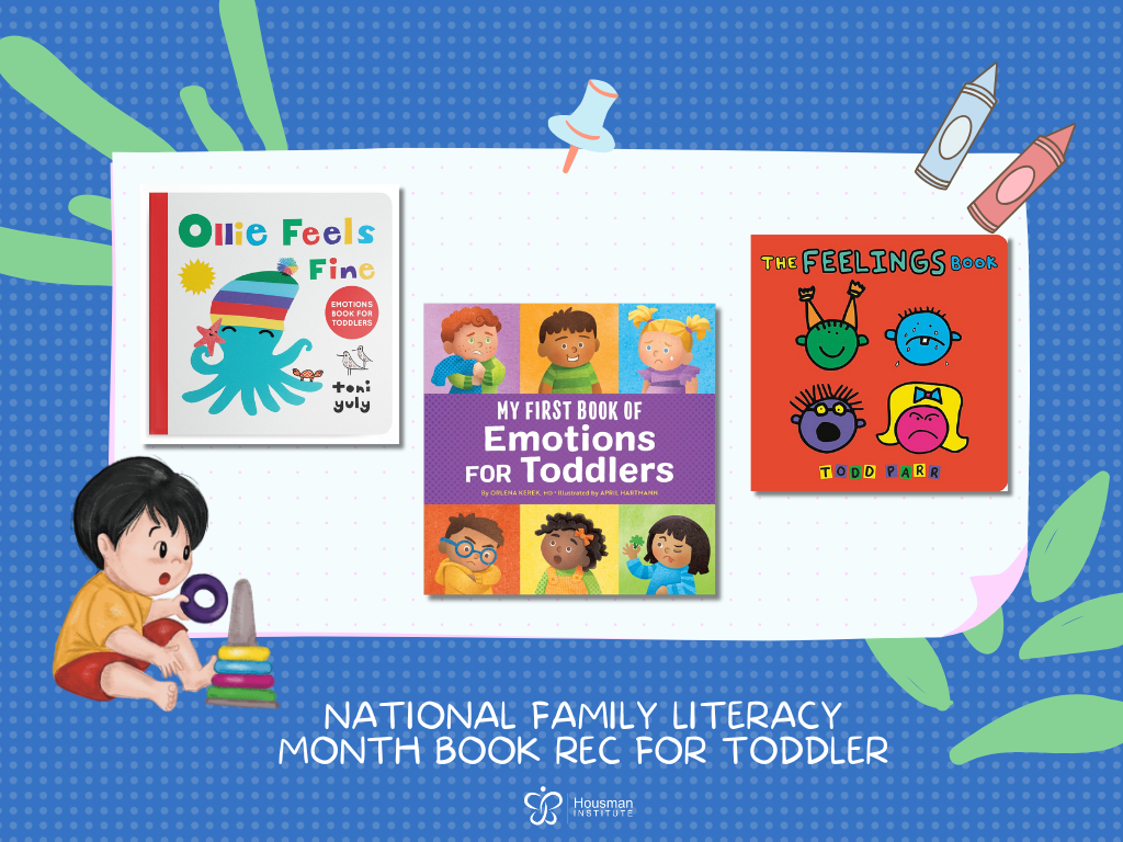 National family literacy month book Rec for Toddler