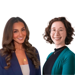 Emily Stone and Lauren Orf, begin to ECSEL Educators